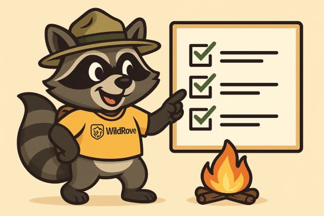 Bear Safety Checklist